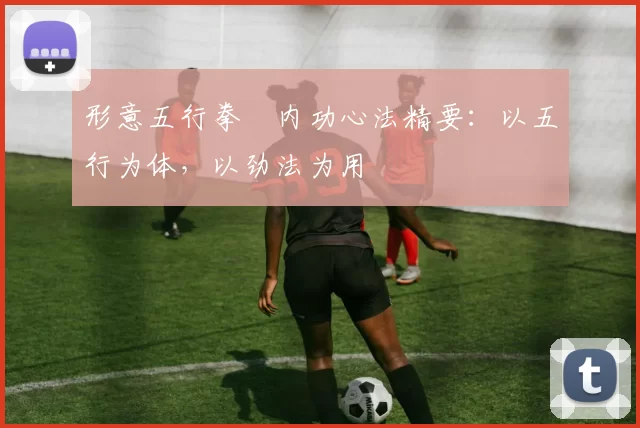 形意五行拳・内功心法精要：以五行为体，以劲法为用