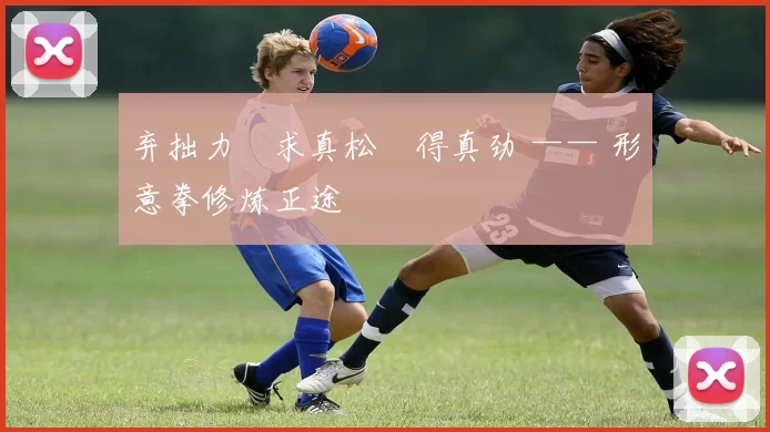 弃拙力・求真松・得真劲 —— 形意拳修炼正途