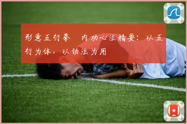 形意五行拳・内功心法精要：以五行为体，以劲法为用