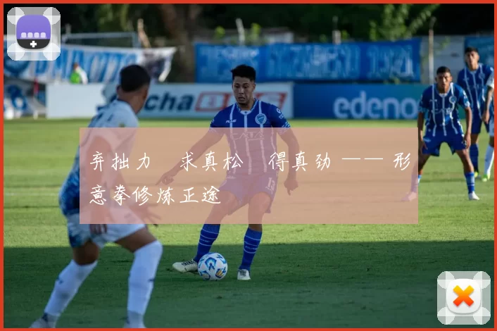 弃拙力・求真松・得真劲 —— 形意拳修炼正途