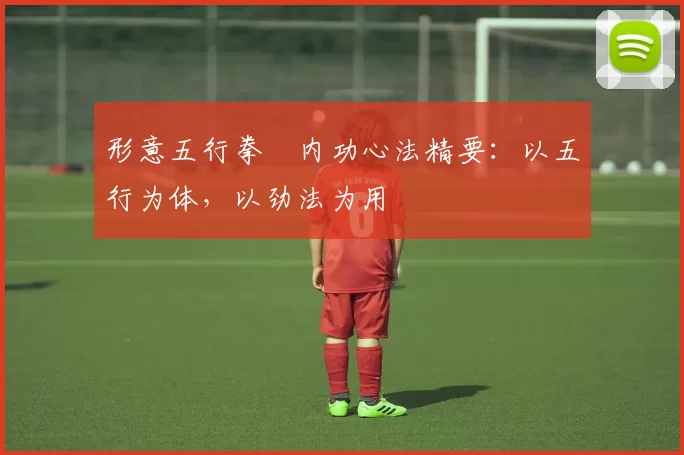 形意五行拳・内功心法精要：以五行为体，以劲法为用