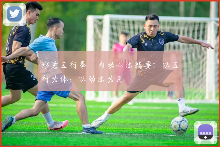 形意五行拳・内功心法精要：以五行为体，以劲法为用