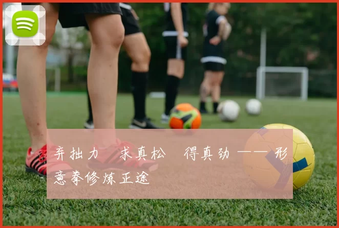 弃拙力・求真松・得真劲 —— 形意拳修炼正途