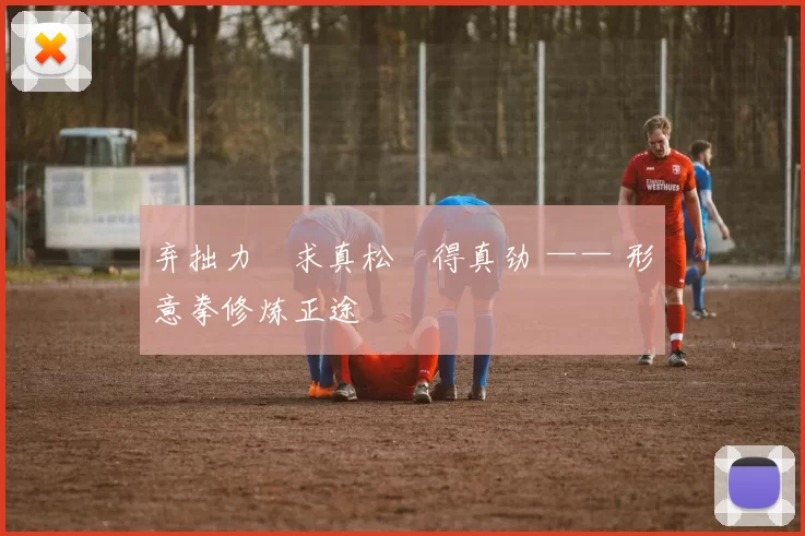 弃拙力・求真松・得真劲 —— 形意拳修炼正途